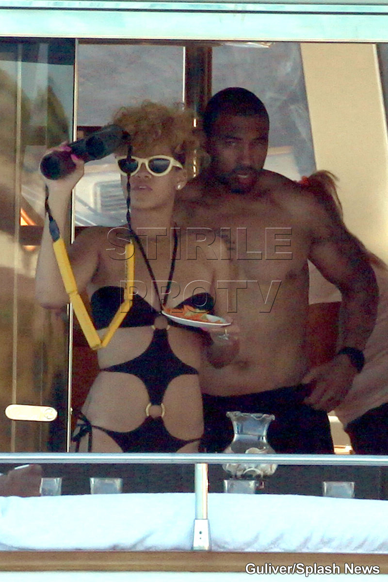 Sexy Rihanna in costum de baie! Iti place?