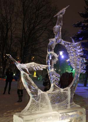 Festivalul International al sculpturilor in gheata, noua atractie in Rusia!