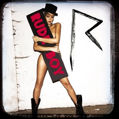 Goala, dar cu joben pe cap! Rihanna isi promoveaza noul single “Rude Boy”!