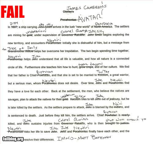 "Avatar", copie palida de Pocahontas?