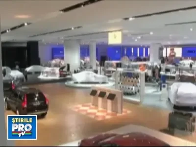 Fara extravaganta! Salonul auto de la Detrot sufera din cauza crizei