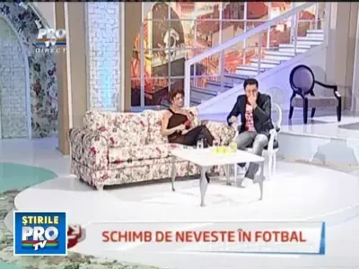 A. Prodan: „Am auzit si eu ca fotbalistii si-ar schimba nevestele intre ei”