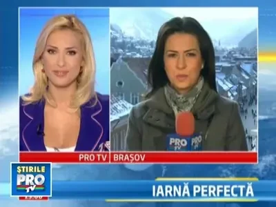 Iarna s-a intors la munte, partiile va asteapta!