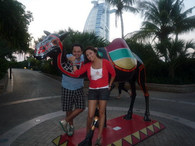 Andra si Catalin Maruta au fost la inaugurarea Burj Dubai