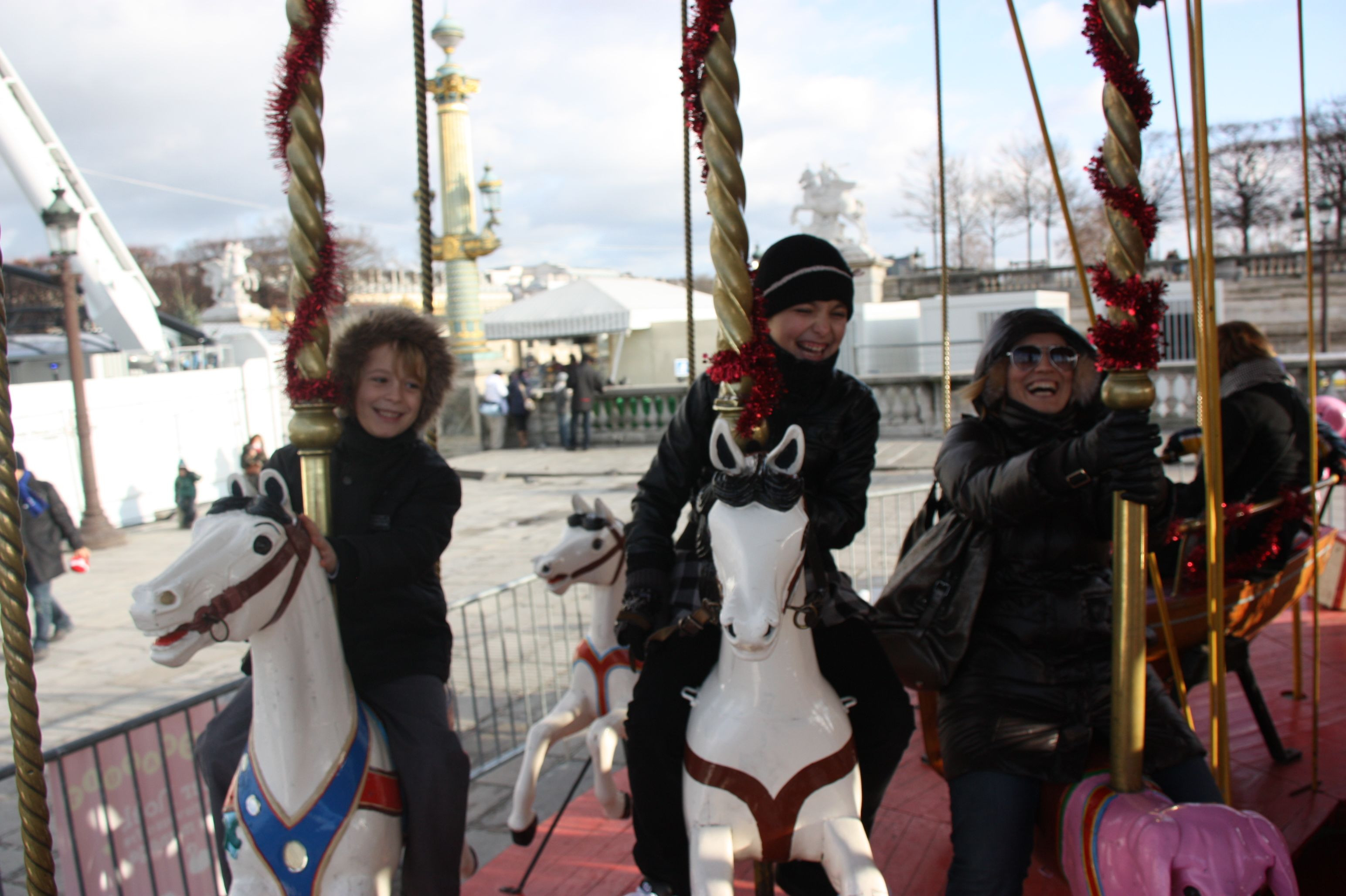 Andreea Esca a petrecut Revelionul in Trafalgar Square!