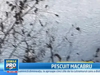 "Alo, 112? Tocmai am pescuit un cadavru din Mures!"