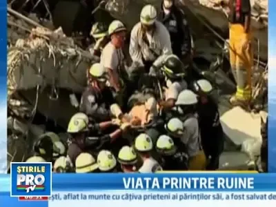 Minuni in infern: inca 5 vieti au fost salvate de sub daramaturi, in Haiti