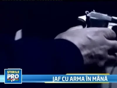 Jaf armat la o banca din Galati!