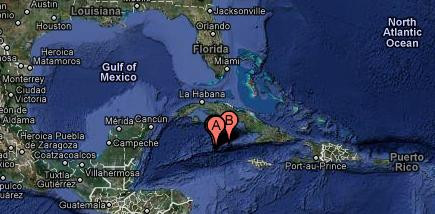 Cutremur de 5,8 in largul Insulelor Cayman, in Marea Caraibelor