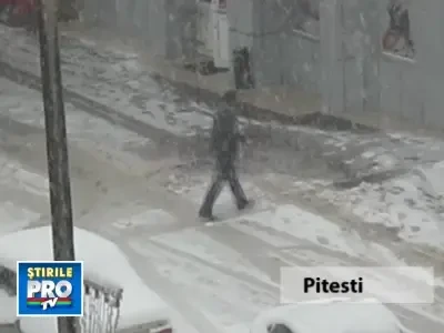 Viscol si ninsori abundente in sud-estul tarii! Vezi IMAGINI