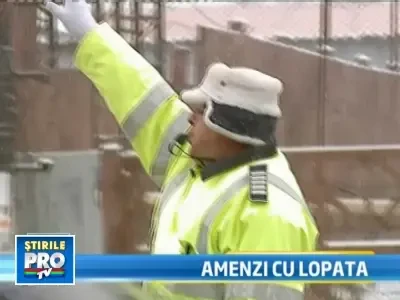 Firmele de deszapezire din Capitala, amendate cu zeci de mii de lei