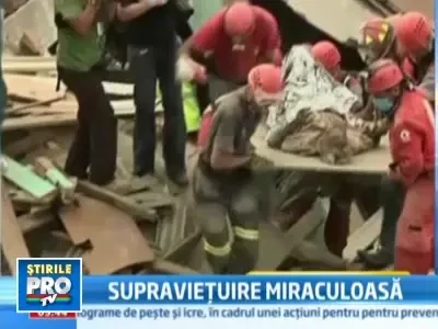 Miracole in Haiti. O batrana de 79 de ani salvata de sub daramaturi