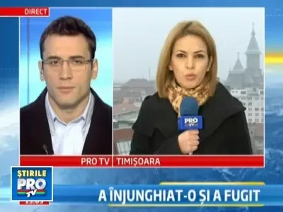 Mama unei fetite de 4 ani, in stare grava dupa ce iubitul a injunghiat-o