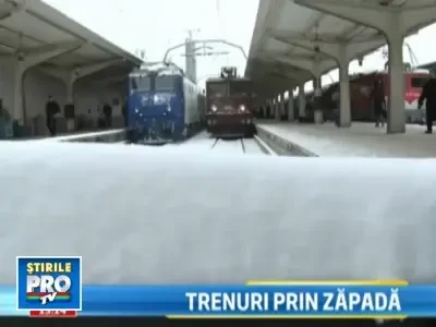 CFR avertizeaza: toate trenurile vor avea miercuri intarzieri!