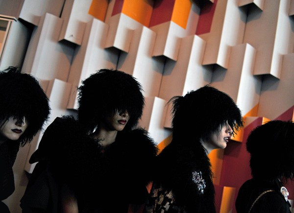 Spectacol "de-a-ndoaselea" la Saptamana modei de la Sao Paulo, Brazilia!