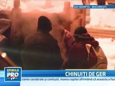 Calvar pentru oamenii strazii din Capitala. Gerul le pune viata in pericol