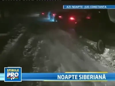 Viscolul a pus stapanire pe Romania: sosele blocate, localitati izolate