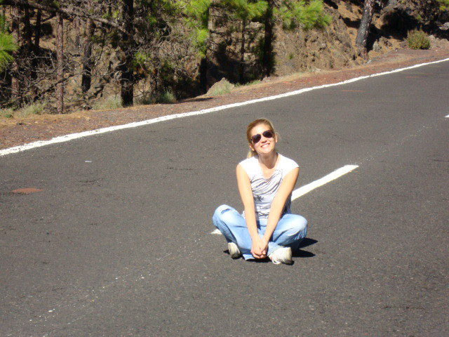 Amalia Enache si-a dat intalnire cu soarele in vacanta de iarna