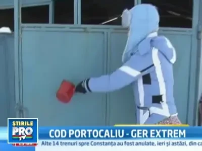 Ger cumplit in Romania! Azi dimineata: -34 de grade la Intorsura Buzaului