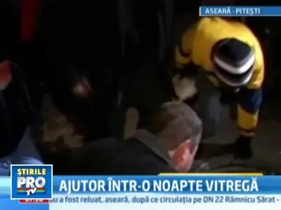 Mancare si ceai cald pentru sarmanii fara casa din Pitesti!