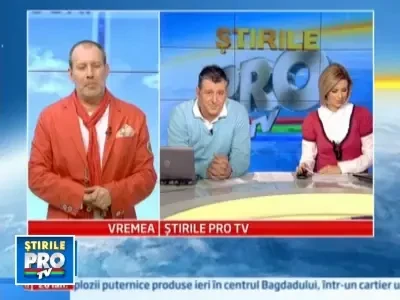 Vezi prognoza meteo pe urmatoarele trei zile