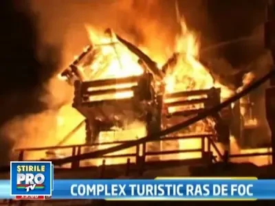 Iadul s-a dezlantuit la Ranca! 6 cabane de lemn, facute scrum!