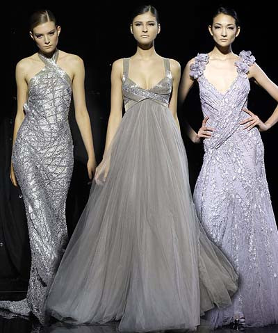 Elie Saab a facut senzatie la Paris
