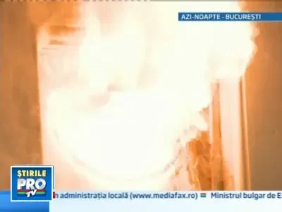 Incendiu la fosta autogara Militari, din Capitala