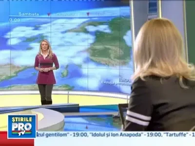 Vezi prognoza meteo pe continent si in tara