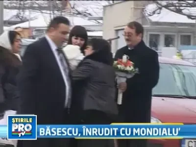Mircea Basescu, nasul de botez al nepoatei lui Bercea Mondial
