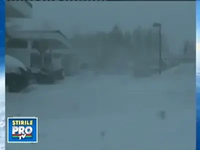 Iarna grea in Europa! 300 de accidente intr-o singura noapte, in Germania