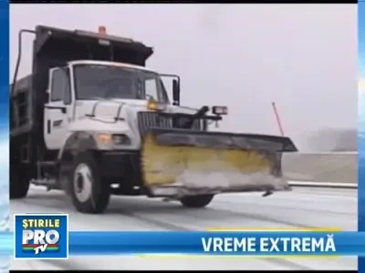 Iarna de groaza in centrul Statelor Unite