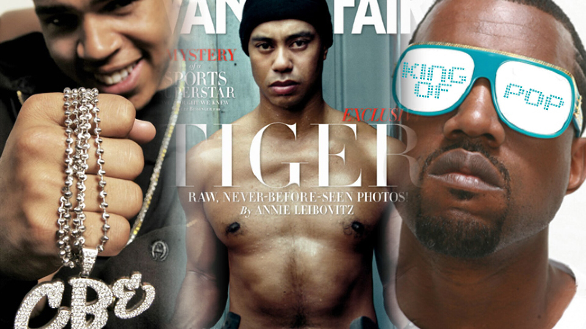 Cine a fost mai penibil: Chris, Tiger sau Kanye?