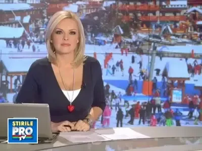 A nins ca-n basme la munte! Ai zice ca vine Craciunul