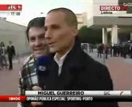 Transmisiune in direct, "sabotata" de un gura-casca! VEZI VIDEO!