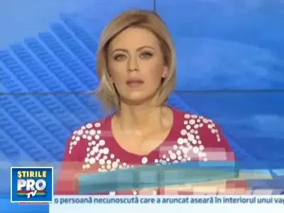 S-a infipt cu camionul in scara unui bloc