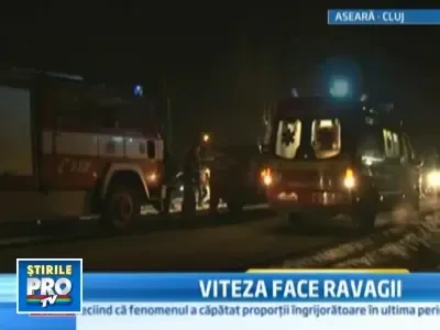 Accidente pe sosele din tara si din Bucuresti, din cauza vitezei