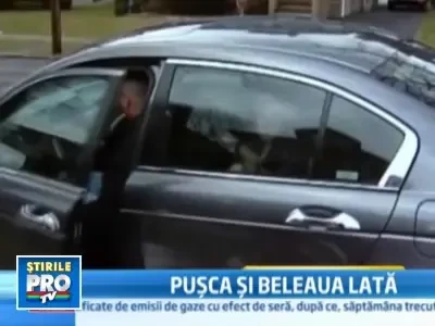 Micul "terorist"! A starnit panica dupa ce a adus la scoala o pusca