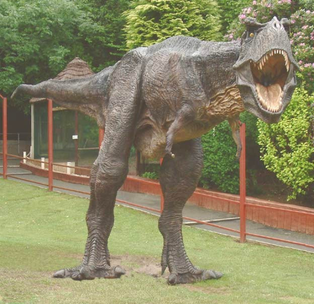 Dinozaurii au luat in stapanire o strada din Londra