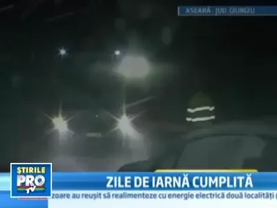 Codul portocaliu, un adevarat cosmar! Mai multe drumuri au fost inchise!