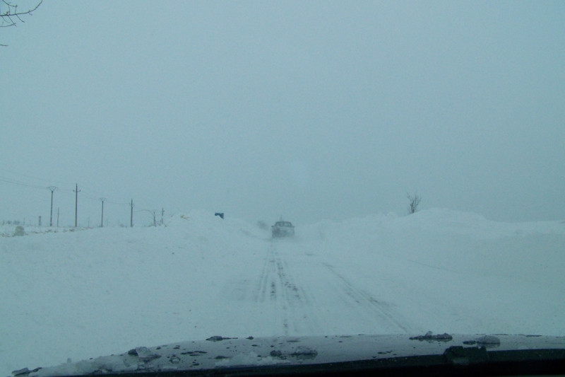 Judetele Dambovita, Prahova si Arges, paralizate de viscol!