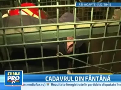 Sfarsit tragic! A murit inecat in fantana sapata chiar de el