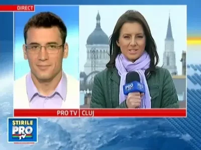 Trebuie sa se bucure cineva si de zapada! E veselie mare pe partii