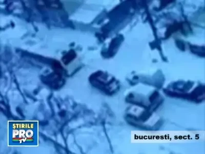 Bucuresti, unde esti? Capitala, sub zapada! Vezi VIDEO