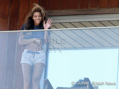 Beyonce arata mereu bine! Chiar si la primele ore ale diminetii!