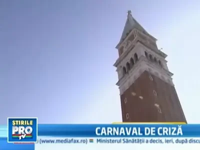 Duel medieval la Venetia: criza economica vs carnavalul traditional!