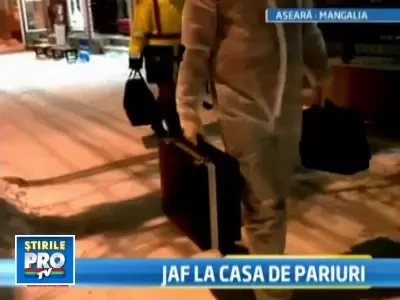 Jaf armat la o casa de pariuri din Mangalia! Hotii au furat 7.000 de lei