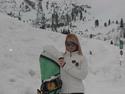 Magda Palimariu s-a dat cu cu placa in Austria