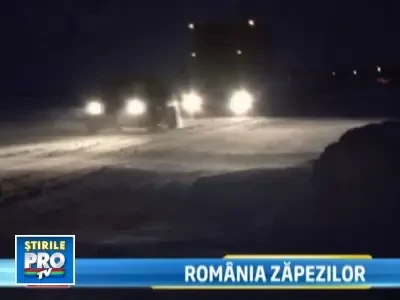Capitala e inundata! Judetele din sud, inzapezite din nou