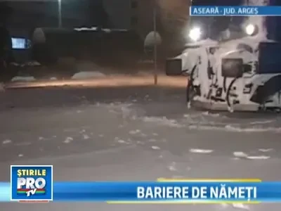 Urgia alba din sudul Romaniei blocheaza trenurile